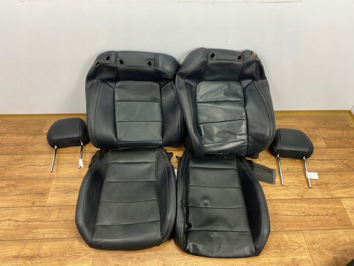 фото №6, Комплект оббивка сидінь обшивка шкіра ford mustang vi cabrio 2015+ usa