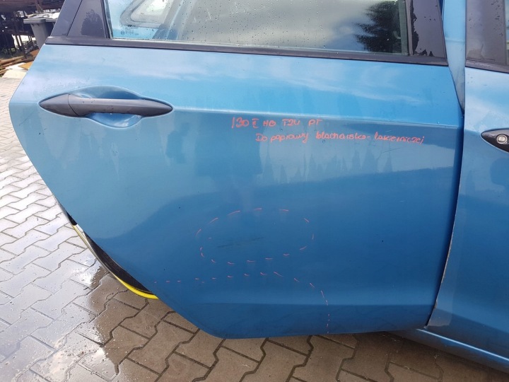 фото №7, Hyundai i30 ii hb дверь правая зад задние t2u 2012-