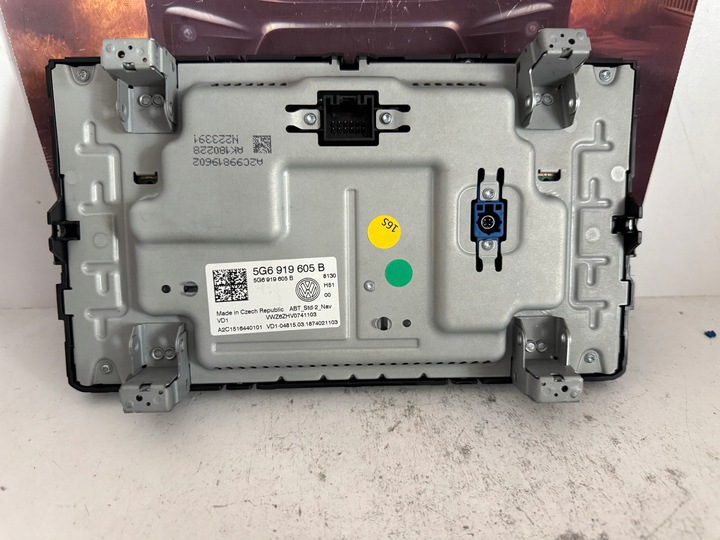 фото №9, Vw golf 7 passat b8 tiguan ii екран дисплей mib2 5g6919605b