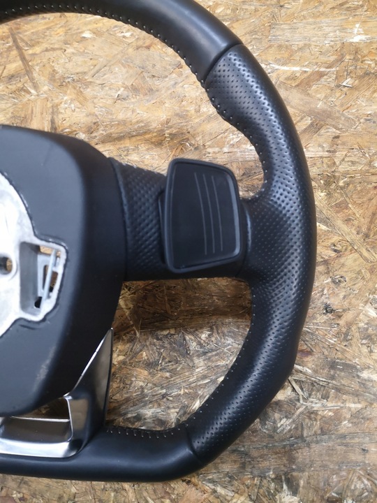 фото №9, Audi q5 80a кермо s-line пелюстки шкіра 80a419091ae