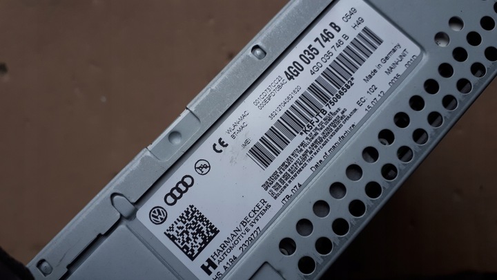 фото №8, S6 c7 4g a6 зчитувач навігації мультимедіа mmi a7 s7