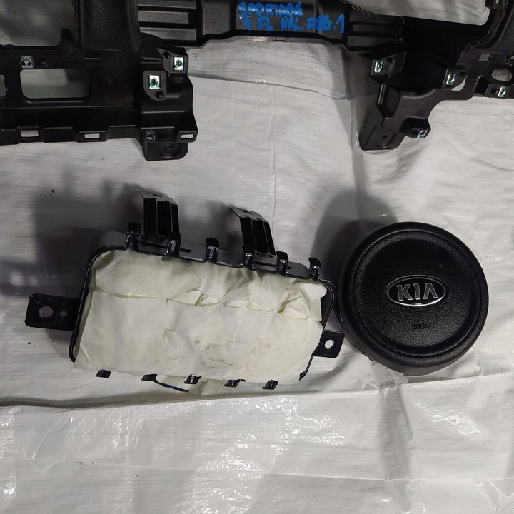 фото №5, Sportage iv рестайлінг консоль панель подушка безпеки оригінал