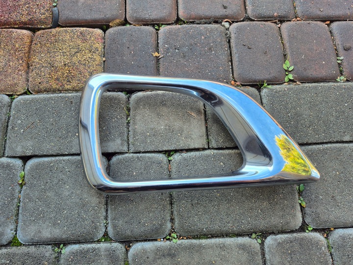 фото №1, Решётка рамка бампера передняя левая хром 622574kj0c nissan navara d23