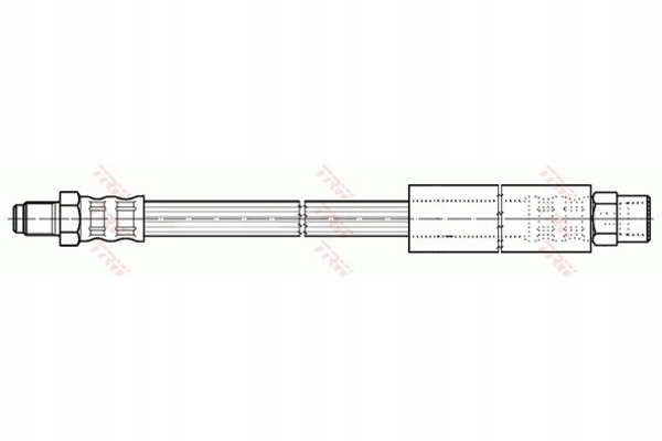 фото №9, Шланг гальмівний [trw]