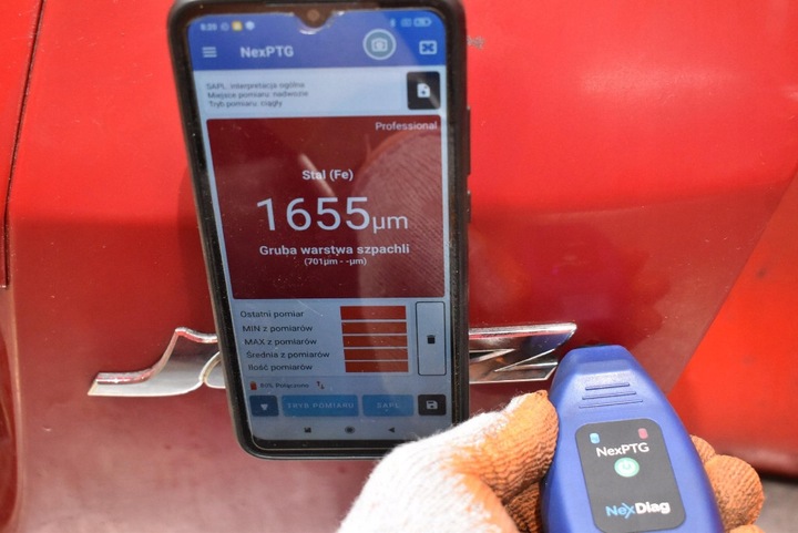 фото №11, Крышка багажника зад задняя красная honda jazz 2 ii 02-08