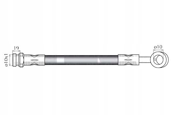 фото №10, Nk 853413 шланг гальмівний гнучкий