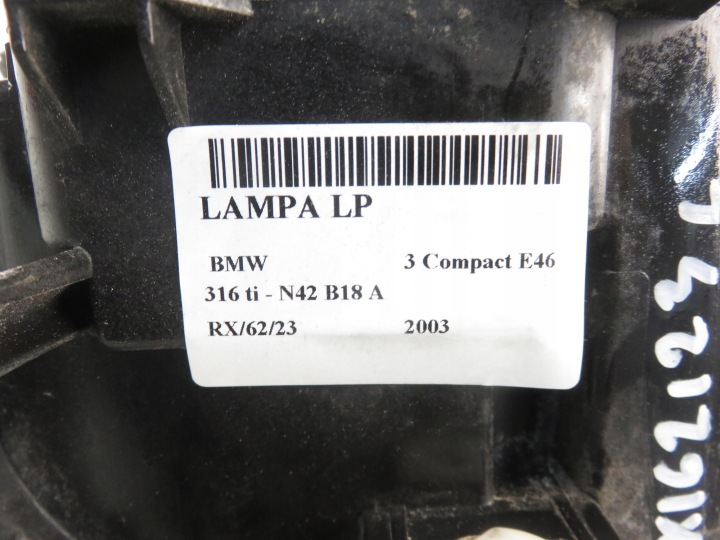 фото №6, Фара левая передняя bmw compact e46