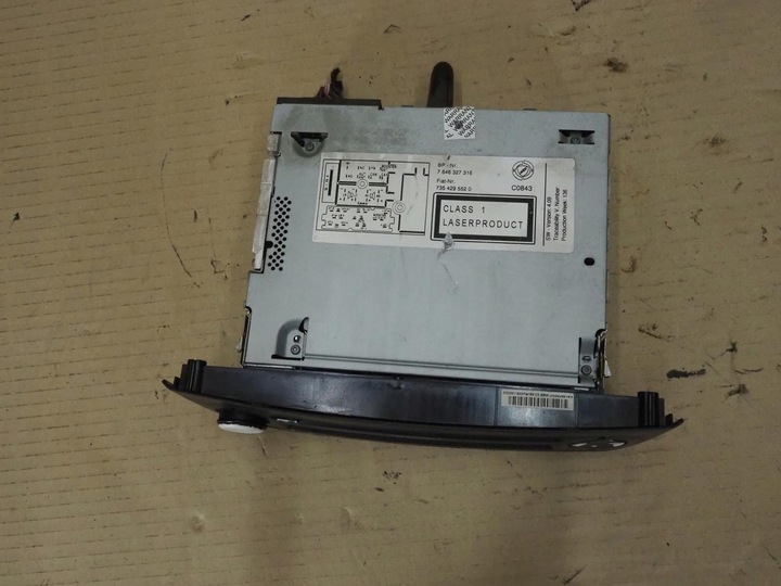 фото №8, Радіо cd fiat punto 7354295520 7646327316 blaupunkt