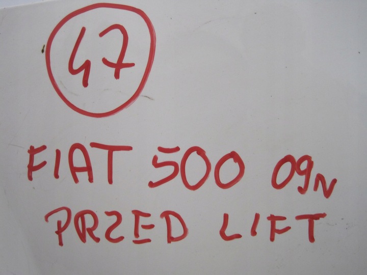 фото №13, Бампер перед переднє fiat 500 735426888 09r передній рестайлінг