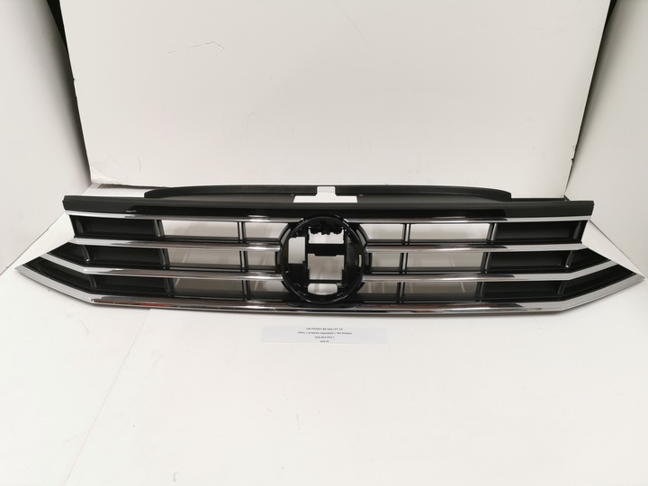 фото №15, Vw passat b8 3g0 рестайлинг 19- решётка радиатора решётка na радар 3g0853653l