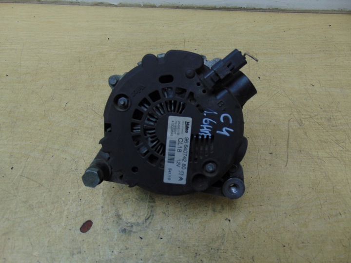 фото №1, Генератор citroen c4 ii b7 1.6 hdi 9664074280