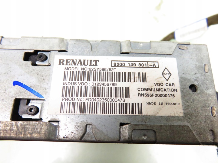 фото №6, Считыватель навигация renault espace iv 8200149801