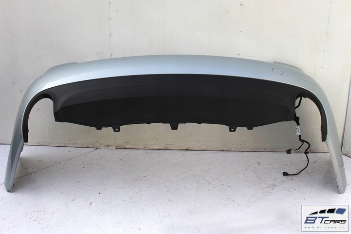 фото №11, Audi a6 sedan зад бампер задний + крышка багажника 4g 4g5 цвет: lx7s - серебристый