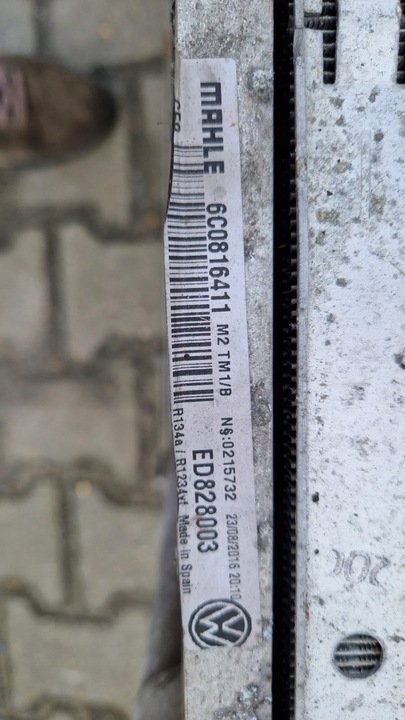 фото №9, Vw polo 6c audi a1 радіатор вентилятор комплект fabia ibiza вода кондиціонер