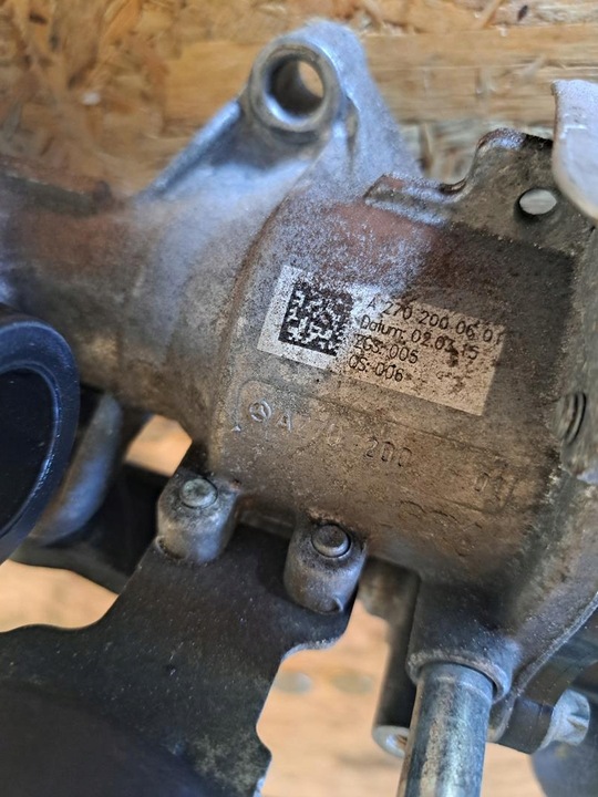 фото №6, Mercedes w246 w117 1,6t 2,0 t насос води трубки kpl