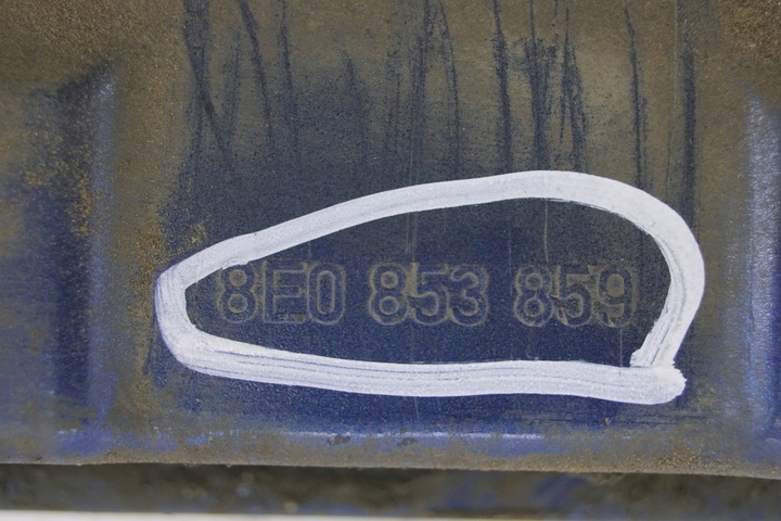 фото №16, Порог планка пороговая левая audi a4 b6 b7 8e0853859