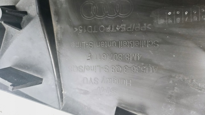фото №9, Плита захист pod бампер audi q8 s-line 4m8807611f
