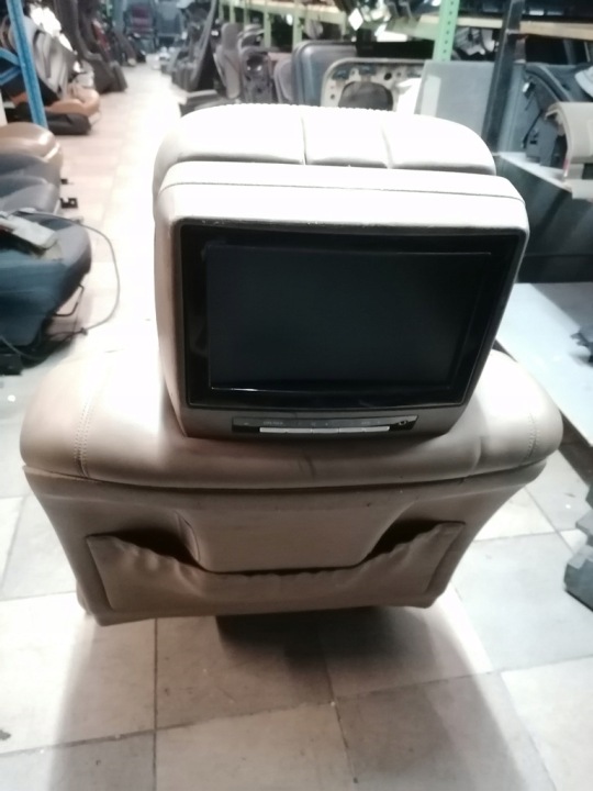 фото №5, Mercedes s-klasa w221 08r сиденье водителя левое кожа монитор