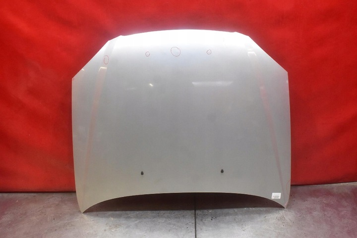 фото №1, Капот крышка двигателя серебряная daewoo lacetti 2 ii 02-09