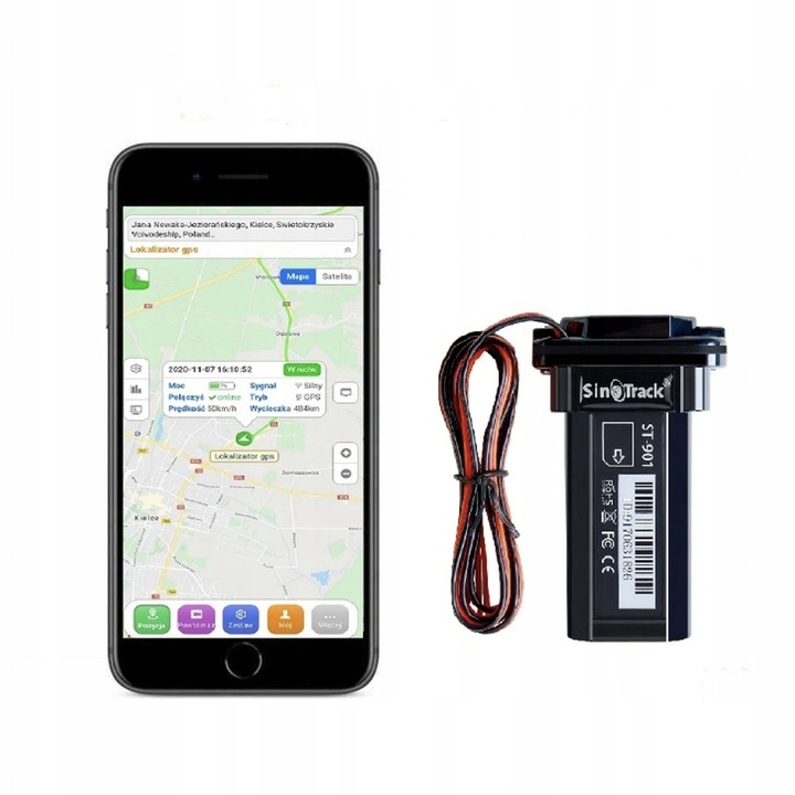 ЛОКАЛІЗАТОР GPS DO АВТОМОБІЛЯ МОТОЦИКЛА ЛОДКИ ST901