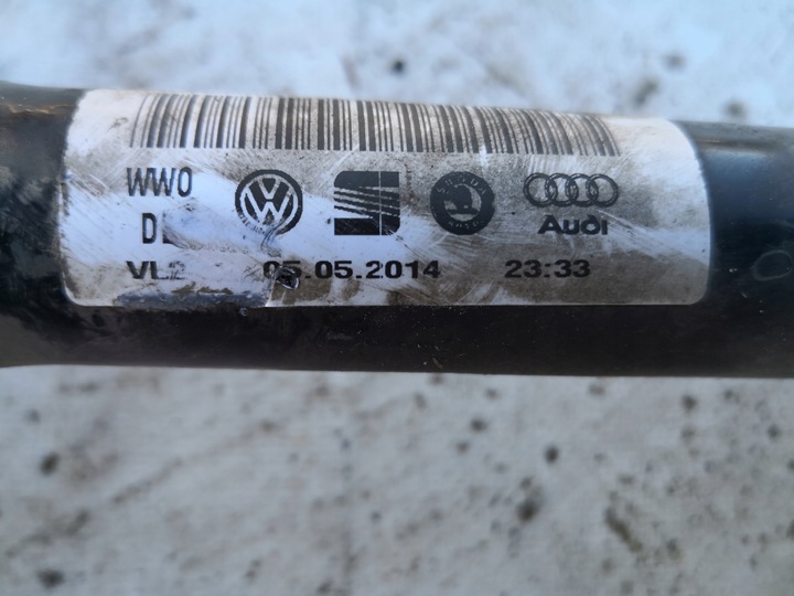 фото №5, Полуось левая audi a1 8x 6r0407761s