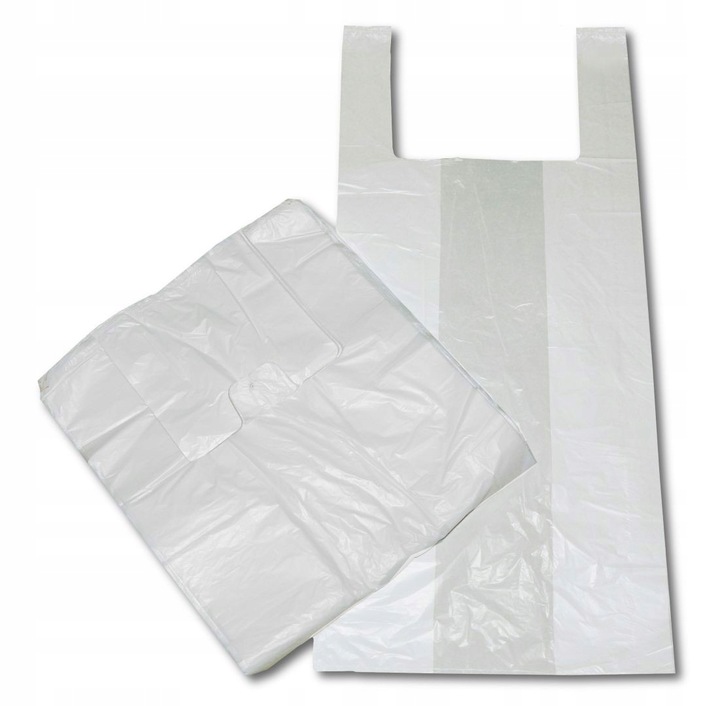 фото №1, Reklamówka 30x53 hdpe белая 14mic 100szt