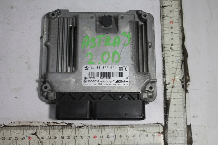 фото №7, Комп'ютер двигуна 55577674 opel astra iv 2.0 cdti