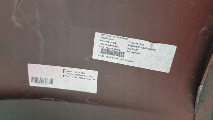фото №11, Porsche 911 991 gts аеродинамічний комплект рестайлінг 2016- бампер переднє перед 99150598213