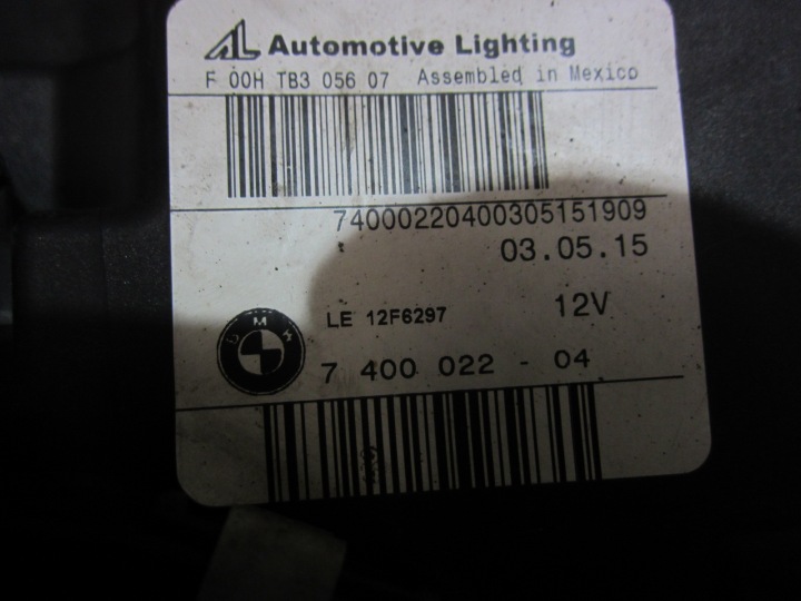 фото №13, Bmw x3 f25 фара права передня x4 f26 bixenon рестайлінг usa 63117401136 7400022
