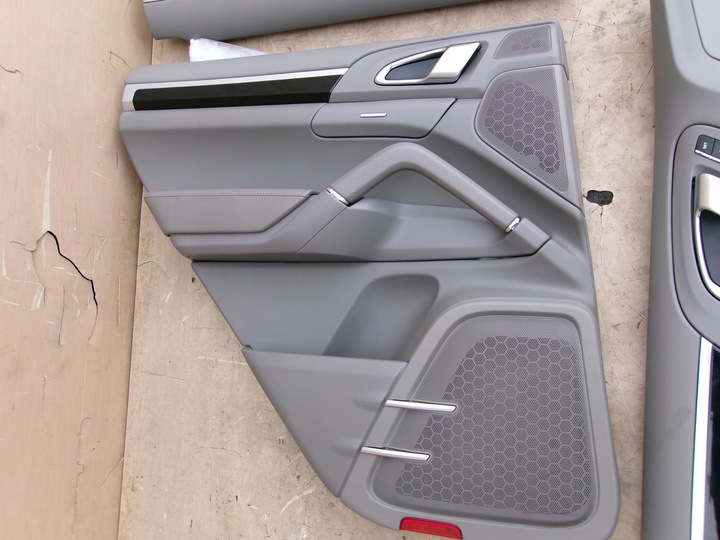 фото №10, Porsche cayenne 7p5 ta сидіння диван обшивки комплект шкіра