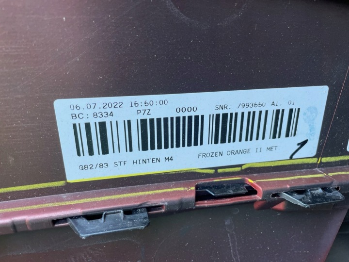 фото №8, Бампер бампер bmw m4 g82 g83 m power