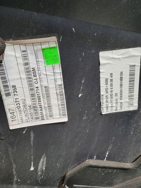 фото №14, Бампер зад задний mercedes vito viano marco polo 6xpdc w447 14+