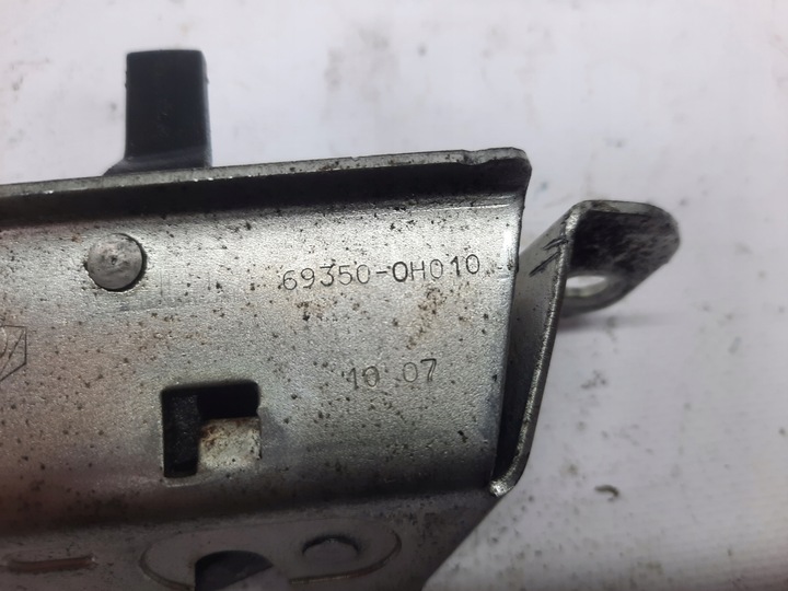 фото №7, Замок крышки зад задней toyota aygo citroen c1 107