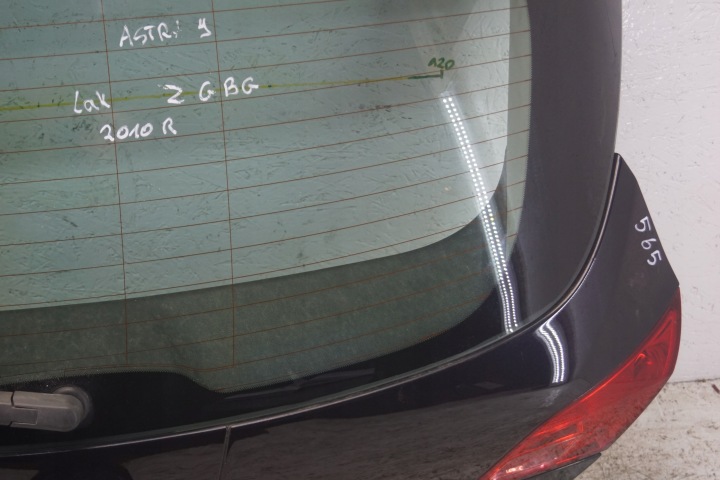 фото №6, Крышка багажника зад opel astra j zgbg hb 5d