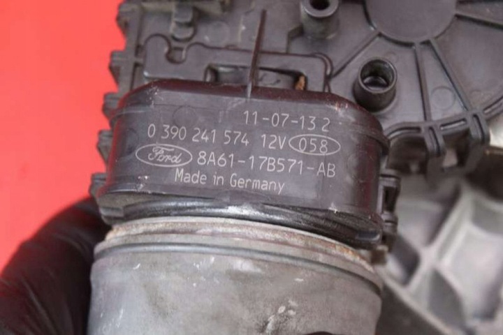 фото №10, Механизм моторчик дворник перед eu 8a61-17500-af ford fiesta mk7