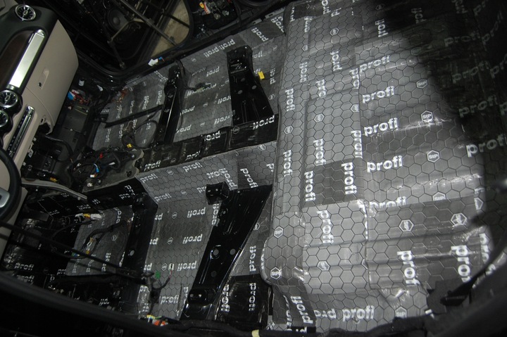 фото №9, Stp profi 2,5mm коврик butylowa шумопоглощающая premium tłumienie колебания вибрации