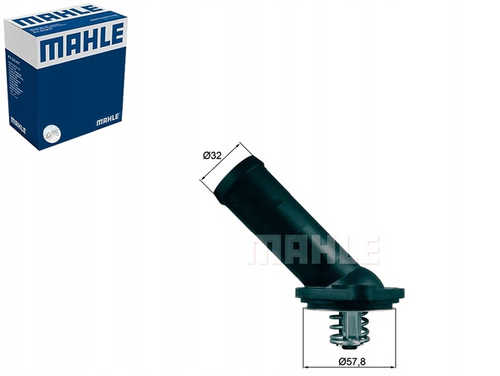 фото №1, Термостат vw 92c 1,6tdi 09- golf passat skoda octa