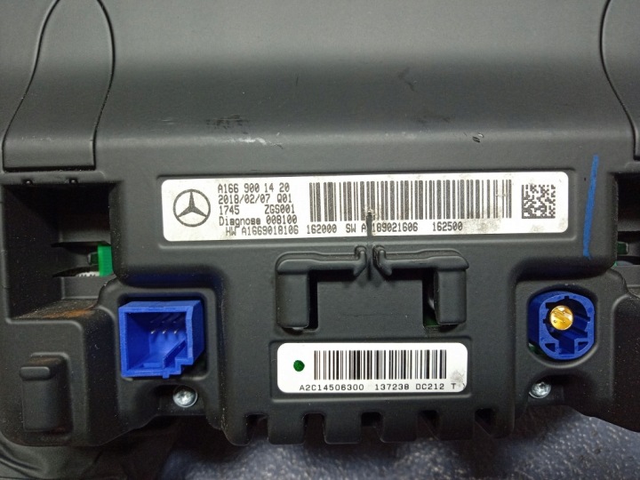 фото №6, Mercedes gle w292 екран дисплей радіо навігації a1669001420