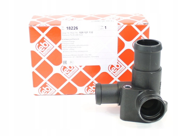 фото №14, Штуцер воды febi bilstein 18226 фланеть жидкости охлаждающей