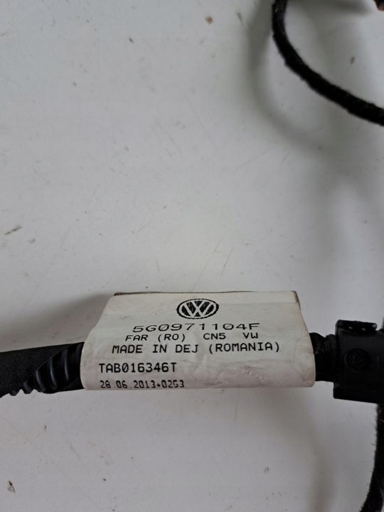 фото №6, Vw golf vii джгут установка pdc зад 5g0971104f