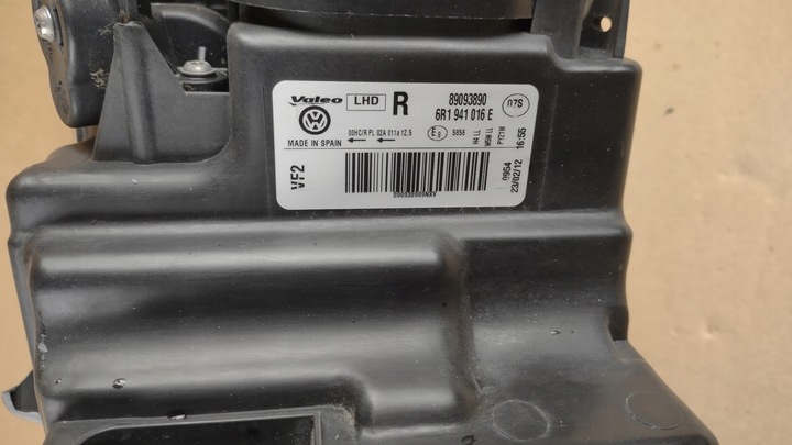 фото №11, Лампа правая polo 6r обычная 6r1941016e 08-14