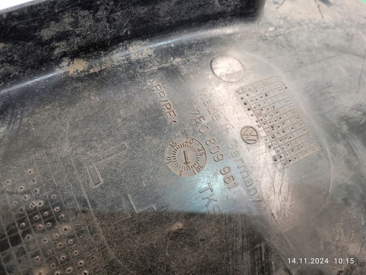 фото №6, Підкрилок лівий перед передні vw transporter t5 рестайлінг 7e0809961