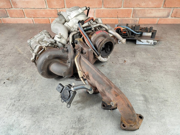 фото №12, Bmw f07 f10 f01 e70 n57d30b 3.5d 4.0d 306km турбонагнітач турбіна 7808166