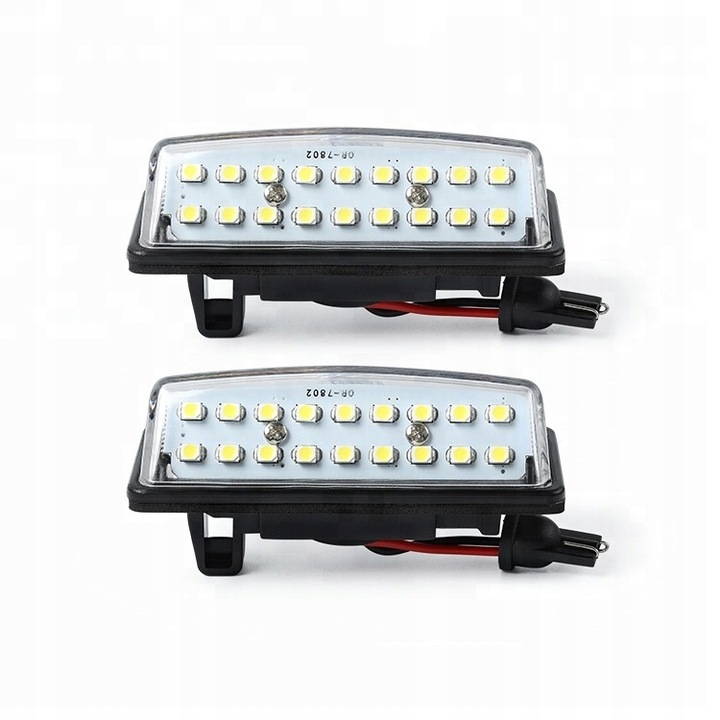 фото №1, Nissan rogue versa note лампочки світло номерного знака led