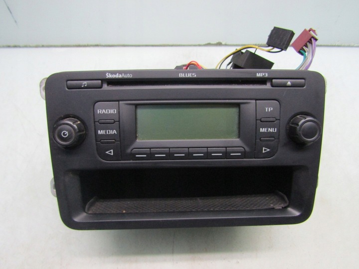 фото №1, Fabia ii 12r радіо cd радіопрогравач 5j0035152a