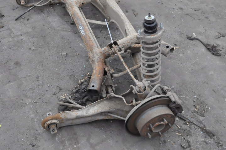 фото №7, Mitsubishi lancer viii хэтчбек подвешивание балка зад 205tys km