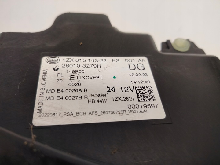 фото №9, Renault megane v e-tech лампа права ліва ідеальні