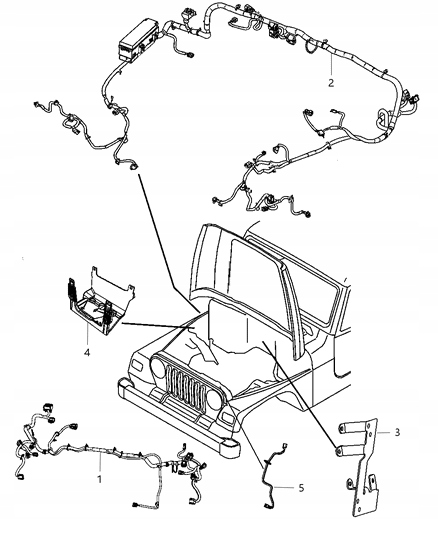 фото №6, Жгут камеры двигателя wrangler jk 2.8 crd 68164675ab