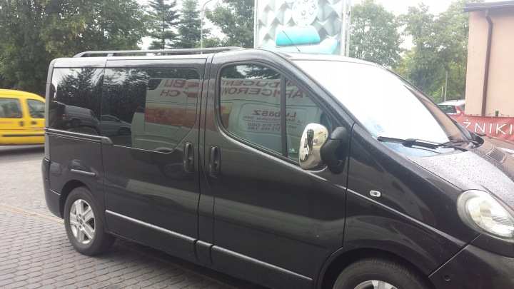 фото №7, Renault trafic 2001-2014 l2 длинный рейлинги крышные багажник