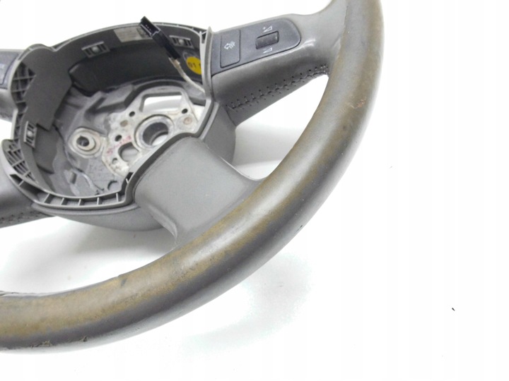 фото №8, Кермо audi a4 b7 b8 a5 8t q5 8r сірий шкіра мультифункція оригінал